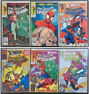 Buy Lot Of 6 Spectacular Spider-Man #194 196 197 198 199 200 All NM Marvel Comics! • 15.93£