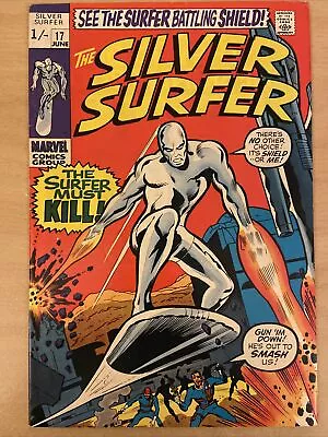 Buy Silver Surfer # 17 Volume 1 - VFN - Nick Fury / Mephisto Marvel Comic • 37.99£