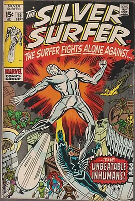 Buy Silver Surfer: #18 Fn 1970 Inhumans Cover & Appearance! Jack Kirby Art! Bronze • 34.17£
