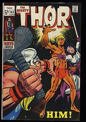 Buy Thor #165 FN- 5.5 1st Full Appearance HIM (Adam Warlock)!! Marvel 1969 • 113.85£