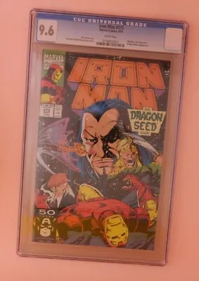 Buy Iron Man #272   Cgc 9.4 Marvel Comics 1991 Mandarin  Fin Fang Foo • 51.97£