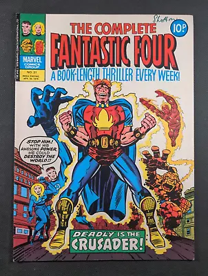 Buy Marvel Comics - The Complete Fantastic Four - Issue No 31 April 1978 • 5.95£