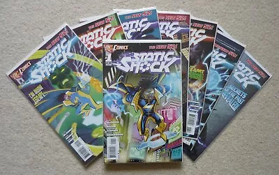 Buy Static Shock #1, #2, #3, #4, #5, #6, #7 & #8 Complete Series VFN (2011/2) DC • 100£