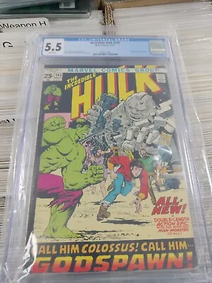 Buy Incredible Hulk 145 Cgc 5.5 • 166.03£