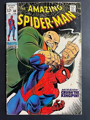 Buy Amazing Spider-Man #69 Kingpin Marvel 1969 Comics • 42.19£
