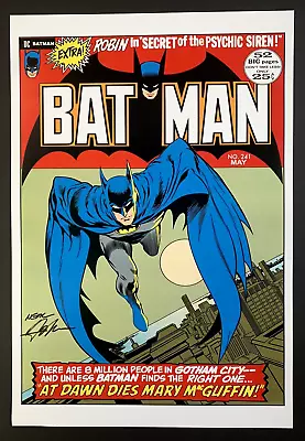 Buy NEAL ADAMS Signed BATMAN #241 Cover Print. 13x19 • 55.98£