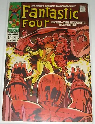 Buy Fantastic Four #81 Comic Book • 11.85£