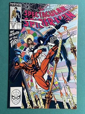 Buy The Spectacular Spider-Man #137, Tarantula - Marvel 1988 - VF • 3.99£