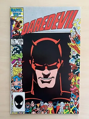 Buy Daredevil # 236  Barry Windsor Smith , NM+   25th Anniv Issue Marvel  Nov 1986 • 19.99£