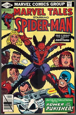 Buy Marvel Tales 112  Tarantula!  Punisher! (rep Amazing Spider-Man 135) 1980 VF/NM • 14.98£