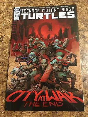 Buy Teenage Mutant Ninja Turtles Issue  #100 - CITY AT WAR  The End  9.4+ TMNT • 5.59£