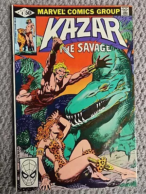 Buy Kazar The Savage 4 Marvel Comics  1981 • 3.50£