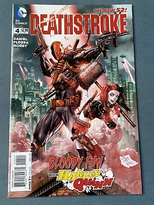 Buy DC Comics DEATHSTROKE #4 Bloody Fun With Harley Quinn 1st Print 2015 NEW UNREAD • 5.52£