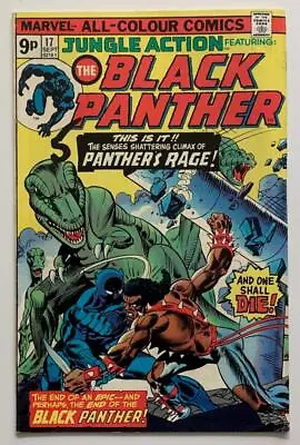 Buy Jungle Action #17 Black Panther (Marvel 1975) FN+ Condition Bronze Age Issue • 16.50£