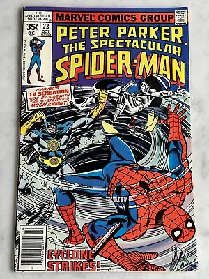 Buy Spectacular Spider-Man #23 VF/NM 9.0 - Buy 3 For Free Shipping! (1978) AF • 11.59£