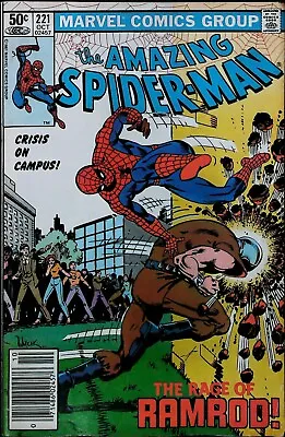 Buy Amazing Spider-Man #221 Vol 1 (1981) Marvel -*Ramrod Appearance* - Mid Grade • 5.54£