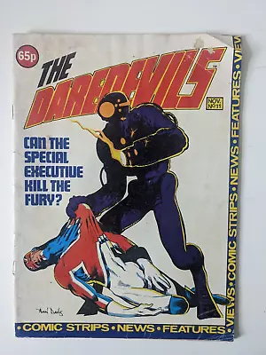 Buy THE DAREDEVILS #11 UK Marvel 1983 Alan Moore / Captain Britain • 25£