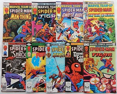 Buy MARVEL TEAM-UP Comic Lot Featuring Spider-Man Vol. 1  52,58,67,68,94,118-120,125 • 20£