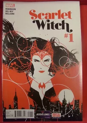 Buy Scarlet Witch 1 Marvel Comic Wandavision James Robinson Aja Del Rey 2016 Vf/nm • 4£