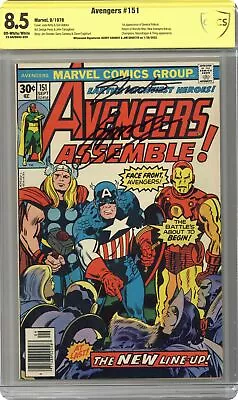 Buy Avengers #151 CBCS 8.5 SS Conway/Shooter 1976 23-0AFB6AC-029 • 184.81£