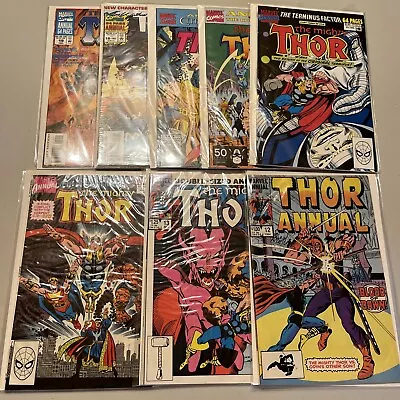Buy Lot Of 8 1st Series (1984-1994) Marvel Thor Annuals #12 - #19 VG - VF+/NM • 11.19£