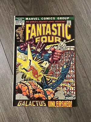 Buy Fantastic Four #122 Galactus Silver Surfer Marvel Comics 1972 • 32.59£
