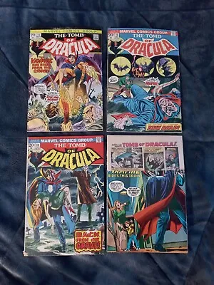 Buy Tomb Of Dracula #14, 15, 16, 17 (Marvel, 1973) Mid To Low Grade Lot. Blade! • 30.42£
