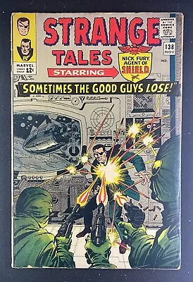 Buy Strange Tales (1951) #138 GD (2.0) 1st App Eternity; Dormammu Tony Stark App • 39.97£