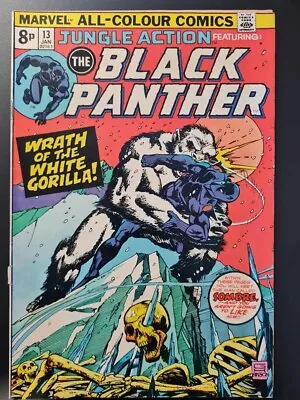 Buy Jungle Action Featuring The Black Panther #13 1975 Marvel Comics Pence Variant • 7.95£