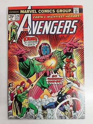 Buy AVENGERS. # 129 1974. Classic Kang Cover BRONZE AGE • 34.50£
