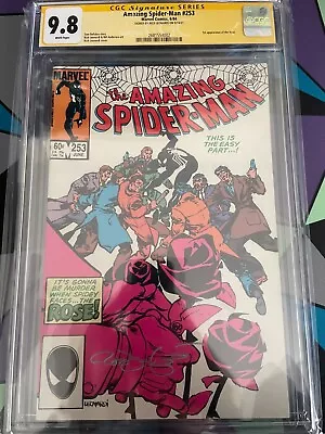 Buy Amazing Spider-Man #253 9.8 CGC Signature SS • 390£