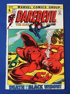Buy Daredevil #81 VFN (8.0) MARVEL ( Vol 1 1971) 1st Black Widow In Title • 46£
