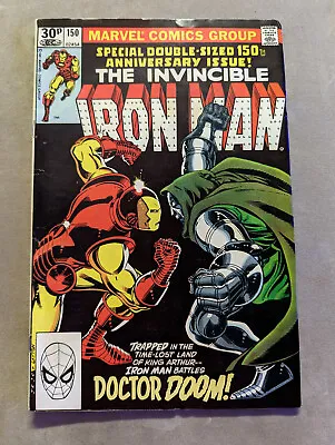 Buy Iron Man #150, Marvel Comics, 1981, Dr Doom, FREE UK POSTAGE • 25.99£