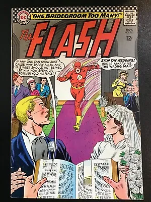 Buy Flash #165, Dc 1966, Fn Condition, Barry Allen Married Iris West • 19.99£