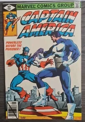 Buy Captain America  # 241  -    January 1980   Punisher Cover & App. • 29.99£