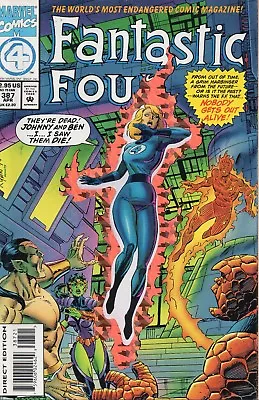 Buy Fantastic Four #387 (NM)`94 DeFalco/ Ryan  (Cover A) • 4.99£