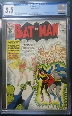 Buy Batman 153 CGC 5.5, Bat-woman Cover Appear. • 200.15£