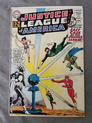 Buy DC JUSTICE LEAGUE OF AMERICA #12 1962 1st Appearance Of Dr. Arthur Light • 130£