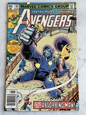 Buy Avengers #184 F/VF 7.0 - Buy 3 For FREE Shipping! (Marvel, 1979) • 5.93£