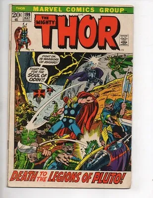 Buy Marvel Comics Thor Volume 1 Book #199 Higher Mid Grade 1972 Bronze Age Comic • 15.82£