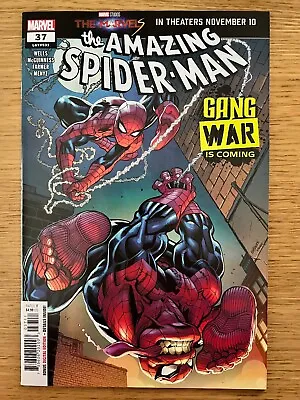 Buy Amazing Spider-man #37 (2023) 1st Printing Gang War First Strike Main Cover • 2£