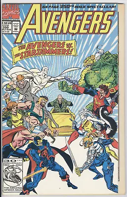 Buy THE AVENGERS #350 Featuring The Avengers Vs The Starjammers! G/VG Or Better • 2.20£