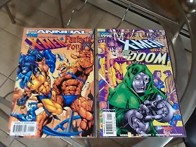 Buy Uncanny X-Men/Fantastic Four '98 & X-Men/Dr. Doom '98 Annual (Marvel 1998) • 7.94£