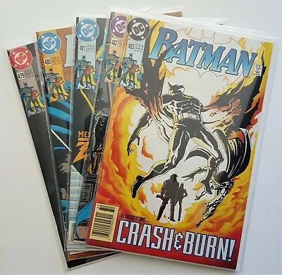 Buy BATMAN Vol.1 #479, 480,481,482,483 (1992) DC COMICS * BAGGED & BOARDED *  • 14.95£