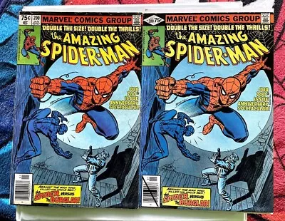 Buy The Amazing Spider-Man #200-225 /variants-full Complete Run HIgh Grade  VF • 213.46£