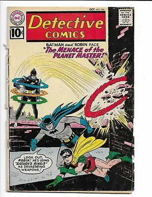 Buy Detective Comics 296 - G+ 2.5 - Batman - J'onn J'onzz - Aquaman - Robin (1961) • 22.12£
