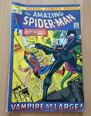 Buy Amazing Spider-Man #102 2nd Appearance Morbius. VG- • 20£