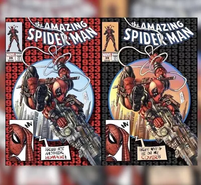 Buy Amazing Spiderman #39 Alan Quah Deadpool Variant Set Preorder 12/6 • 59.96£