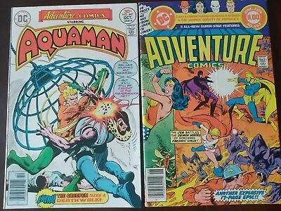 Buy Adventure Comics #447 #463 DC 1976/79 Comic Books • 7.91£