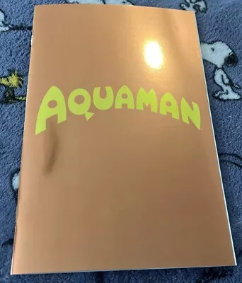 Buy Aquaman #35 Orange Foil Variant  1st App Of Black Manta Limited To 500 • 9.64£